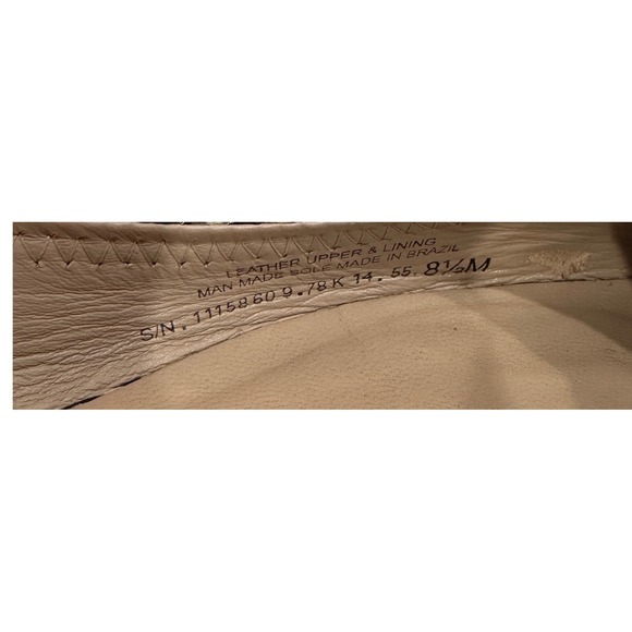 Tory Burch Reva Ballet Flats Snakeskin Embossed Leather Silver Logo 8.5M - Picture 6 of 7